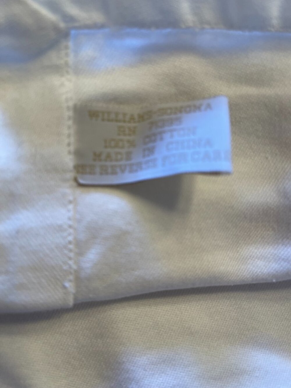 Hotel-style Tablecloth from Williams-Sonoma, White 96x124"
